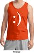 Mens Funny Tanktop Smiley Chat Face Tank Top