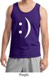 Mens Funny Tanktop Smiley Chat Face Tank Top