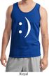 Mens Funny Tanktop Smiley Chat Face Tank Top
