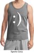Mens Funny Tanktop Smiley Chat Face Tank Top