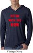 Mens Funny Tee Hit em with the Hein Lightweight Hoodie
