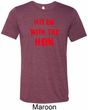Mens Funny Tee Hit em with the Hein Tri Blend Tee