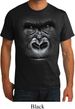 Mens Gorilla Shirt Big Gorilla Face Organic T-Shirt