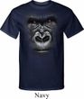 Mens Gorilla Shirt Big Gorilla Face Tall Tee T-Shirt