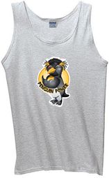 Mens Gym Tank Top - Penguin Power Athletic Tanktop