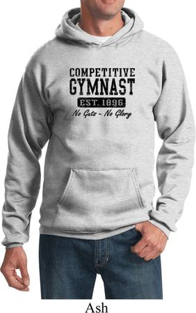 Mens Gymnastics Hoodie Competitive Gymnast Hoody