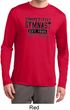 Mens Gymnastics Shirt Competitive Gymnast Dry Wicking Long Sleeve
