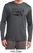 Mens Gymnastics Shirt Competitive Gymnast Dry Wicking Long Sleeve
