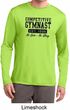 Mens Gymnastics Shirt Competitive Gymnast Dry Wicking Long Sleeve