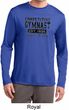 Mens Gymnastics Shirt Competitive Gymnast Dry Wicking Long Sleeve