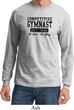 Mens Gymnastics Shirt Competitive Gymnast Long Sleeve Tee T-Shirt