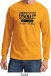 Mens Gymnastics Shirt Competitive Gymnast Long Sleeve Tee T-Shirt