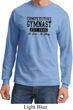 Mens Gymnastics Shirt Competitive Gymnast Long Sleeve Tee T-Shirt