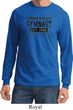 Mens Gymnastics Shirt Competitive Gymnast Long Sleeve Tee T-Shirt
