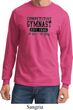 Mens Gymnastics Shirt Competitive Gymnast Long Sleeve Tee T-Shirt