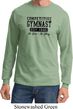 Mens Gymnastics Shirt Competitive Gymnast Long Sleeve Tee T-Shirt