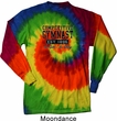 Mens Gymnastics Shirt Competitive Gymnast Long Sleeve Tie Dye T-shirt