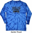 Mens Gymnastics Shirt Competitive Gymnast Long Sleeve Tie Dye T-shirt