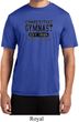 Mens Gymnastics Shirt Competitive Gymnast Moisture Wicking Tee T-Shirt