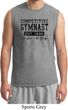 Mens Gymnastics Shirt Competitive Gymnast Muscle Tee T-Shirt
