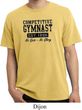 Mens Gymnastics Shirt Competitive Gymnast Pigment Dyed Tee T-Shirt