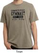 Mens Gymnastics Shirt Competitive Gymnast Pigment Dyed Tee T-Shirt
