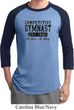 Mens Gymnastics Shirt Competitive Gymnast Raglan Tee T-Shirt