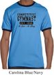 Mens Gymnastics Shirt Competitive Gymnast Ringer Tee T-Shirt
