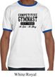 Mens Gymnastics Shirt Competitive Gymnast Ringer Tee T-Shirt