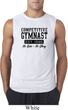 Mens Gymnastics Shirt Competitive Gymnast Sleeveless Tee T-Shirt