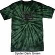 Mens Gymnastics Shirt Competitive Gymnast Spider Tie Dye Tee T-shirt