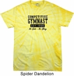 Mens Gymnastics Shirt Competitive Gymnast Spider Tie Dye Tee T-shirt