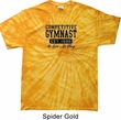 Mens Gymnastics Shirt Competitive Gymnast Spider Tie Dye Tee T-shirt