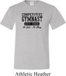 Mens Gymnastics Shirt Competitive Gymnast Tall Tee T-Shirt