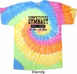 Mens Gymnastics Shirt Competitive Gymnast Tie Dye Tee T-shirt