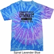 Mens Gymnastics Shirt Competitive Gymnast Tie Dye Tee T-shirt
