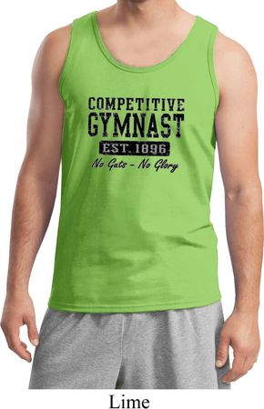 Mens Gymnastics Tanktop Competitive Gymnast Tank Top
