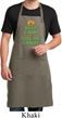 Mens Halloween Apron Give Me Candy Full Length Apron with Pockets