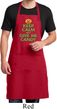 Mens Halloween Apron Give Me Candy Full Length Apron with Pockets