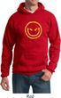 Mens Halloween Hoodie Evil Smiley Face Hoody