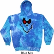 Mens Halloween Hoodie Ghost Face Tie Dye Hoody