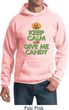 Mens Halloween Hoodie Keep Calm and Give Me Candy Hoody