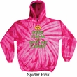 Mens Halloween Hoodie Keep Calm and Give Me Candy Tie Dye Hoody