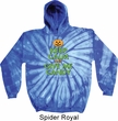 Mens Halloween Hoodie Keep Calm and Give Me Candy Tie Dye Hoody
