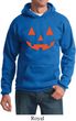 Mens Halloween Hoodie Orange Jack O Lantern Hoody