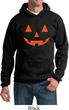 Mens Halloween Hoodie Orange Jack O Lantern Hoody