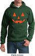 Mens Halloween Hoodie Orange Jack O Lantern Hoody