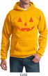 Mens Halloween Hoodie Orange Jack O Lantern Hoody
