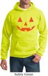 Mens Halloween Hoodie Orange Jack O Lantern Hoody