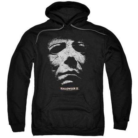 Mens Halloween Movie MASK Hoodie Sweatshirt - Black